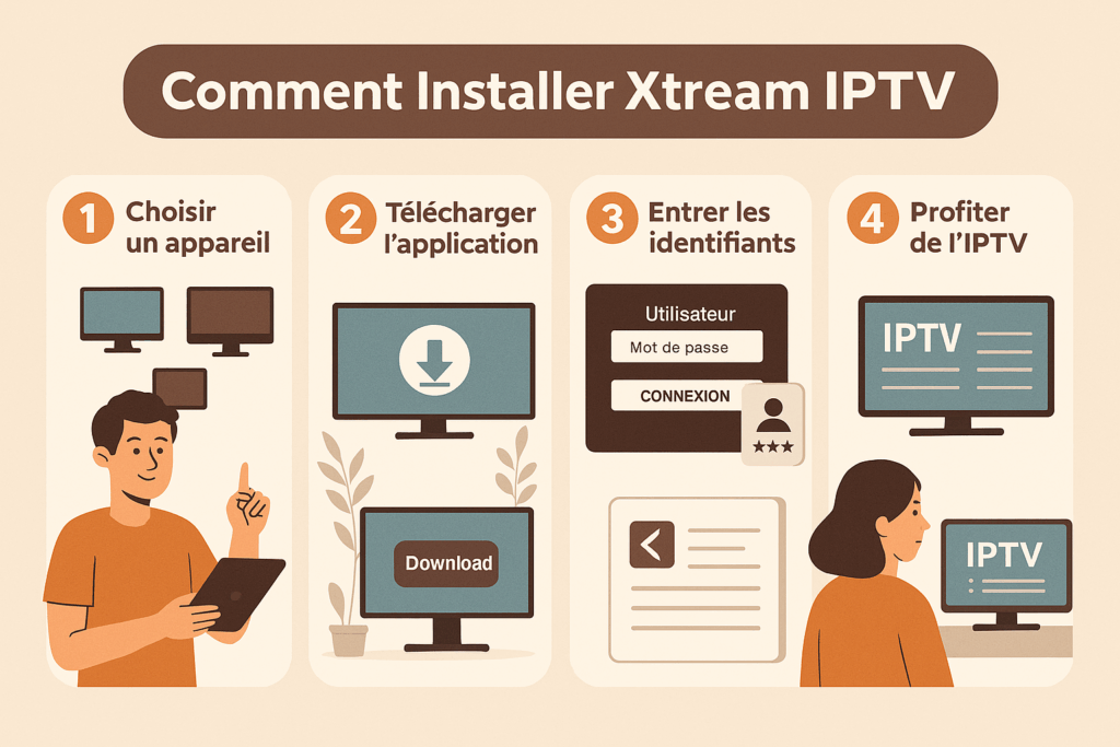 Installer Xtream IPTV