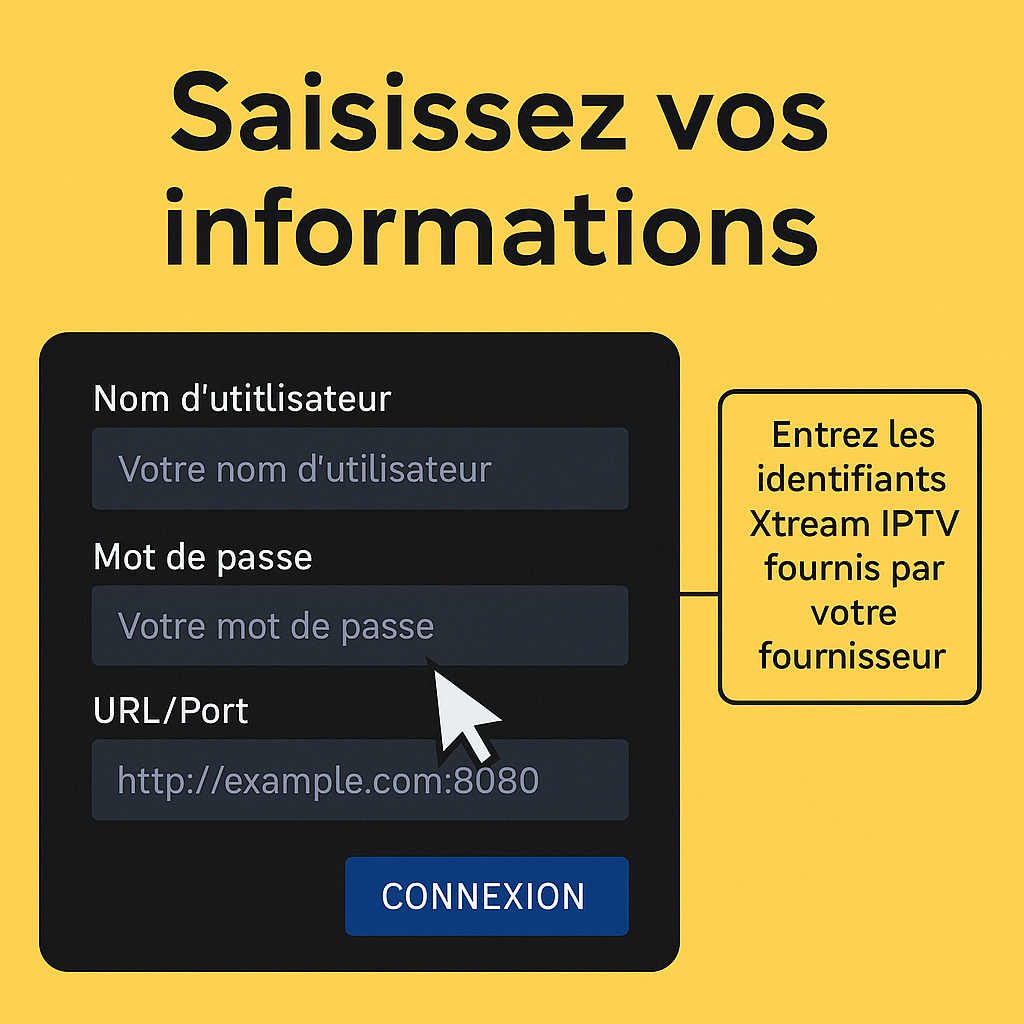 Installer Xtream IPTV