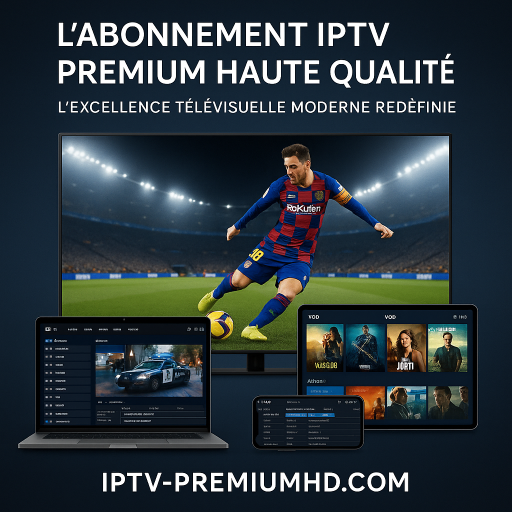 Abonnement IPTV premium haute qualité