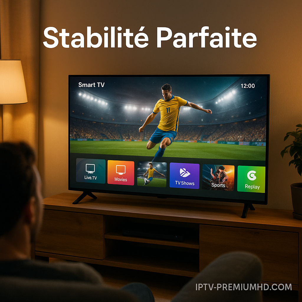 IPTV Premium Ultra Stable pour Smart TV